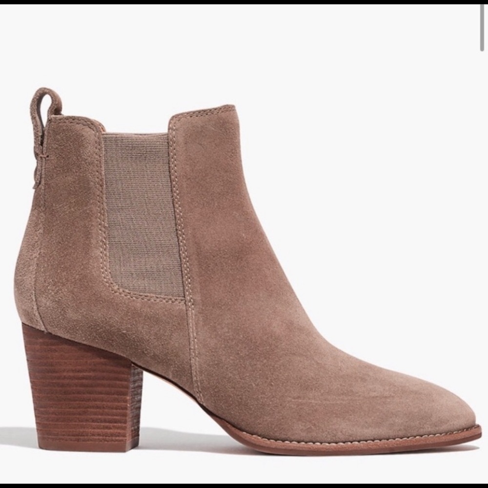 Madewell The Reagan Boot in Suede - 7 1/2